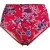 image:imageLands End Womens Chlorine Resistant Pinchless High Waisted Bikini BottomsStrawberry Vintage Floral