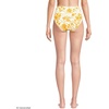 image:imageLands End Womens Chlorine Resistant Pinchless High Waisted Bikini BottomsYellow Mosaic Floral