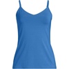 image:imageLands End Womens Cooling VNeck CamisoleMuted Cobalt Blue