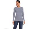 image:imageLands End Womens Cotton Rib Knit TShirtDeep Sea NavyWhite Stripe