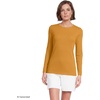 image:imageLands End Womens Cotton Rib Knit TShirtVintage Amber