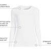 image:imageLands End Womens Cotton Rib Knit TShirtWhite