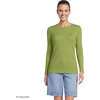 image:imageLands End Womens Cotton Rib Knit TShirtWinter Pear