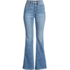 image:imageLands End Womens Denim High Rise Skinny Flare JeansBeau Blue