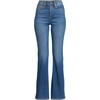 image:imageLands End Womens Denim High Rise Skinny Flare JeansIndigo Tide Blue