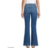image:imageLands End Womens Denim High Rise Skinny Flare JeansIndigo Tide Blue