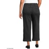 image:imageLands End Womens Denim High Rise Wide Leg Crop JeansBlack Stone Wash