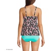 image:imageLands End Womens Flutter Tankini TopBlack Multi Paisley Floral