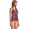 image:imageLands End Womens Flutter Tankini TopBlackberryStrawberry Jacobean