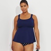 image:imageLands End Womens Flutter Tankini TopDeep Sea Navy
