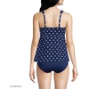 image:imageLands End Womens Flutter Tankini TopDeep Sea Polka Dot