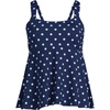 image:imageLands End Womens Flutter Tankini TopDeep Sea Polka Dot
