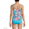 image:imageLands End Womens Flutter Tankini TopTurquoise Lily Palm