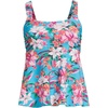 image:imageLands End Womens Flutter Tankini TopTurquoise Lily Palm