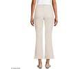 image:imageLands End Womens High Rise Denim Button Front Kick Flare Crop JeansNatural