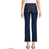 image:imageLands End Womens High Rise Denim Button Front Kick Flare Crop JeansRiver Rinse