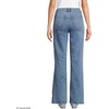image:imageLands End Womens High Rise Flare Jeans  Stretch Denim Five Pocket Zip Fly Belt Loops Flare Leg Everyday Petite and Plus SizesLake Blue Wash