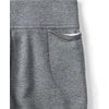 image:imageLands End Womens High Rise Serious Sweats FleeceLined Pocket LeggingsCharcoal Heather