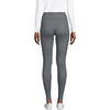 image:imageLands End Womens High Rise Serious Sweats FleeceLined Pocket LeggingsCharcoal Heather