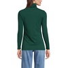 image:imageLands End Womens Jersey Knit Turtleneck  Cotton and Rayon Modal Blend Fitted SelfFabric Neck MidHip Length Layering Petite and Plus SizesPine Valley
