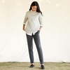 image:imageLands End Womens Knit Corduroy Pants  High Rise CottonRich Stretch Knit PullOn Casual Trousers Work Travel Lounge Petite and Plus SizesCharcoal Heather