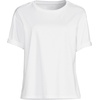 image:imageLands End Womens Oversized AmericanGrown Supima Cotton Short Sleeve Crew Neck TShirtWhite