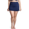 image:imageLands End Womens Plus Size Adjustable Swim SkirtDeep Sea Navy