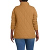 image:imageLands End Womens Quilted Puffer Vest  Recycled Insulation WaterResistant Shell Stand Collar Full Zip Layering Travel Petite and Plus SizesCanyon Camel