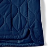 image:imageLands End Womens Quilted Puffer Vest  Recycled Insulation WaterResistant Shell Stand Collar Full Zip Layering Travel Petite and Plus SizesDeep Sea Navy