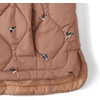 image:imageLands End Womens Quilted Puffer Vest  Recycled Insulation WaterResistant Shell Stand Collar Full Zip Layering Travel Petite and Plus SizesDucksHoney Beige