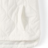 image:imageLands End Womens Quilted Puffer Vest  Recycled Insulation WaterResistant Shell Stand Collar Full Zip Layering Travel Petite and Plus SizesIvory