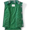 image:imageLands End Womens Quilted Puffer Vest  Recycled Insulation WaterResistant Shell Stand Collar Full Zip Layering Travel Petite and Plus SizesLight Emerald Plaid