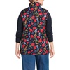 image:imageLands End Womens Quilted Puffer Vest  Recycled Insulation WaterResistant Shell Stand Collar Full Zip Layering Travel Petite and Plus SizesPoppyDeep Sea Navy