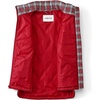 image:imageLands End Womens Quilted Puffer Vest  Recycled Insulation WaterResistant Shell Stand Collar Full Zip Layering Travel Petite and Plus SizesRich Red Plaid