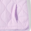 image:imageLands End Womens Quilted Puffer Vest  Recycled Insulation WaterResistant Shell Stand Collar Full Zip Layering Travel Petite and Plus SizesWhisper Lilac