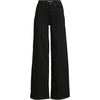 image:imageLands End Womens Recover Denim High Rise Extra Wide Leg JeansBlack