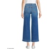 image:imageLands End Womens Recover Denim High Rise Wide Leg Crop JeansIndigo Tide Blue