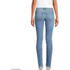 image:imageLands End Womens Recover Denim Mid Rise Slim Leg JeansBeau Blue