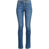 image:imageLands End Womens Recover Denim Mid Rise Slim Leg JeansIndigo Tide Blue