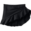 image:imageLands End Womens Ruffle Hem Swim SkirtBlack