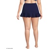 image:imageLands End Womens Ruffle Hem Swim SkirtDeep Sea Navy