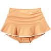 image:imageLands End Womens Ruffle Hem Swim SkirtOrange MistWhite