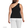 image:imageLands End Womens Slender One Shoulder TopBlack
