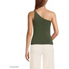 image:imageLands End Womens Slender One Shoulder TopDark Cilantro Green