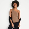 image:imageLands End Womens Slender One Shoulder TopHoney Beige