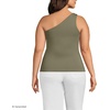 image:imageLands End Womens Slender One Shoulder TopSunwashed Olive