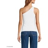 image:imageLands End Womens Slender One Shoulder TopWhite