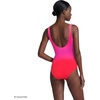 image:imageLands End Womens Slender Wrap SwimsuitPink Multi Ombre