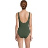 image:imageLands End Womens Slender Wrap SwimsuitRich Olive Green