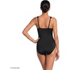 image:imageLands End Womens SlenderSuit Grecian Low Leg One Piece SwimsuitBlack